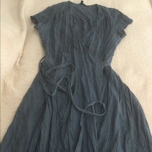 100% linen Wrap dress made by Boden size 20R
